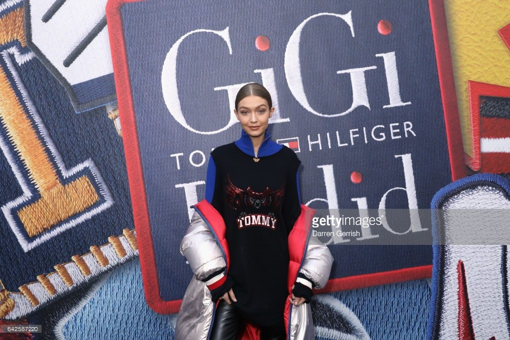 Gigi Hadid rocks Tommy Hilfiger for London Fashion Week