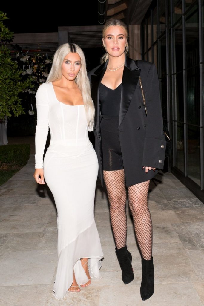 Only Kim Kardashian can get away with Wearing a Sheer, Sexy White Dress Like This