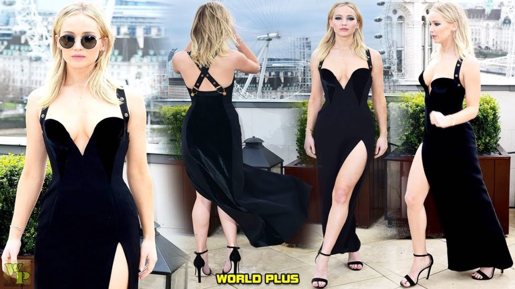 Jennifer Lawrence Awesome Dress Style at Red Sparrow Photocall 2018