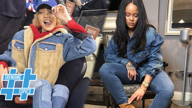 Gigi Hadid & Rihanna prove Denim on Denim is the Hottest Fashion Trend of 2018