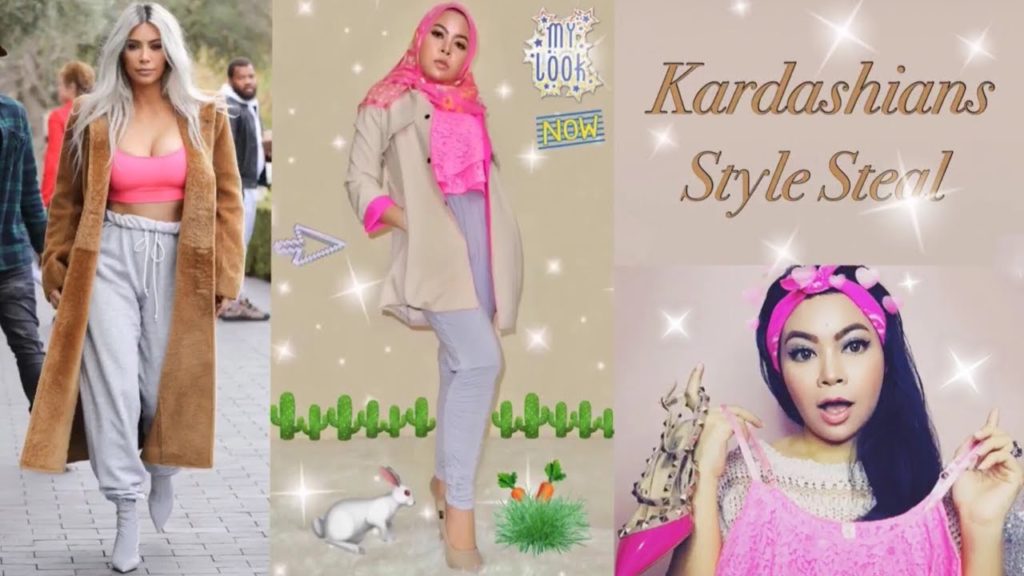 Celebrity Style Steal l Revealing Kardashians Outfit to Modest Wear