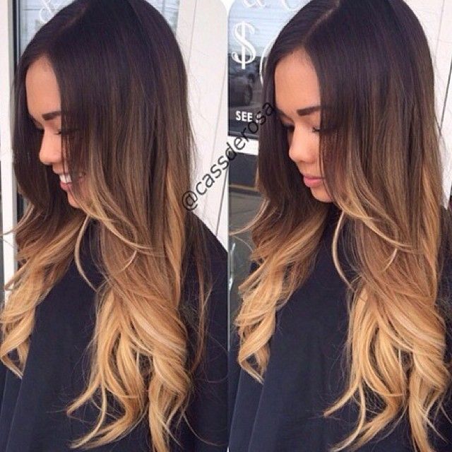 Hair Ideas for Ombre Colored Hair