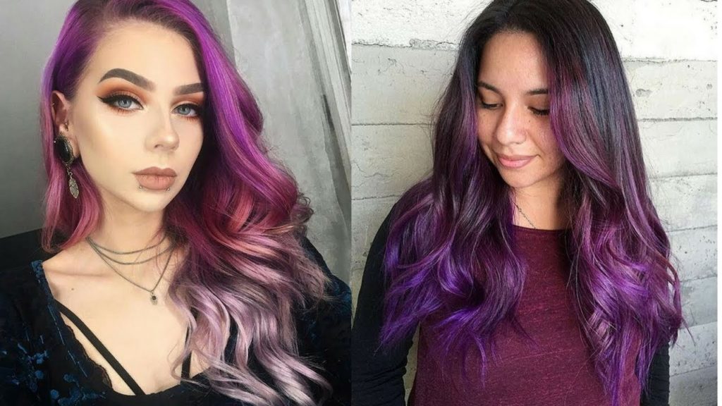 2018 – 2019 Bold Hair Color Trends & Ideas