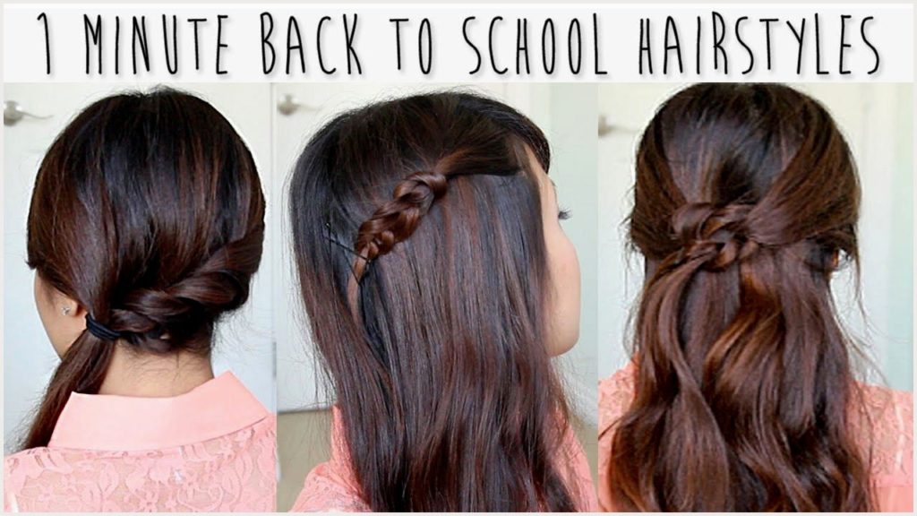 Easy 2018 Back to School Hairstyle Ideas