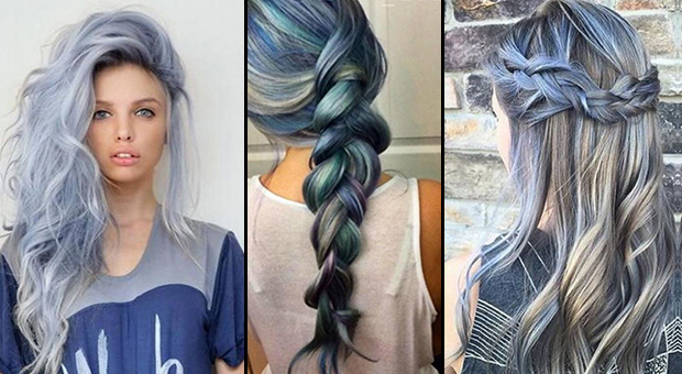 2018 – 2019 Hottest New Hair Color Trend – Shades of Blue