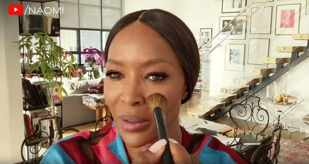 Naomi Campbell’s 5-minute Beauty Routine